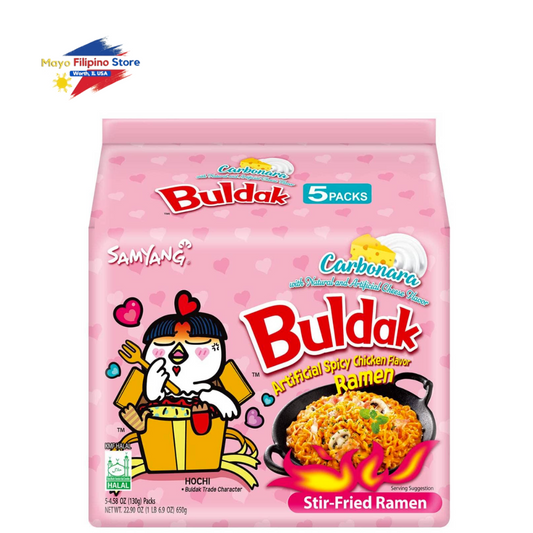 Buldak Spicy Ramen 650g 5 Bags