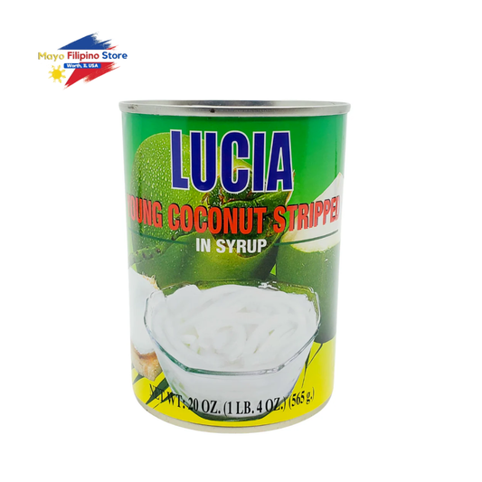 Lucia Young Coconut Pulp In Syrup - 20oz - 565g