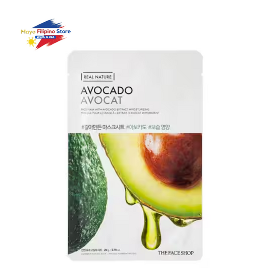 The Face Shop Real Nature Avocado Avocat 20g