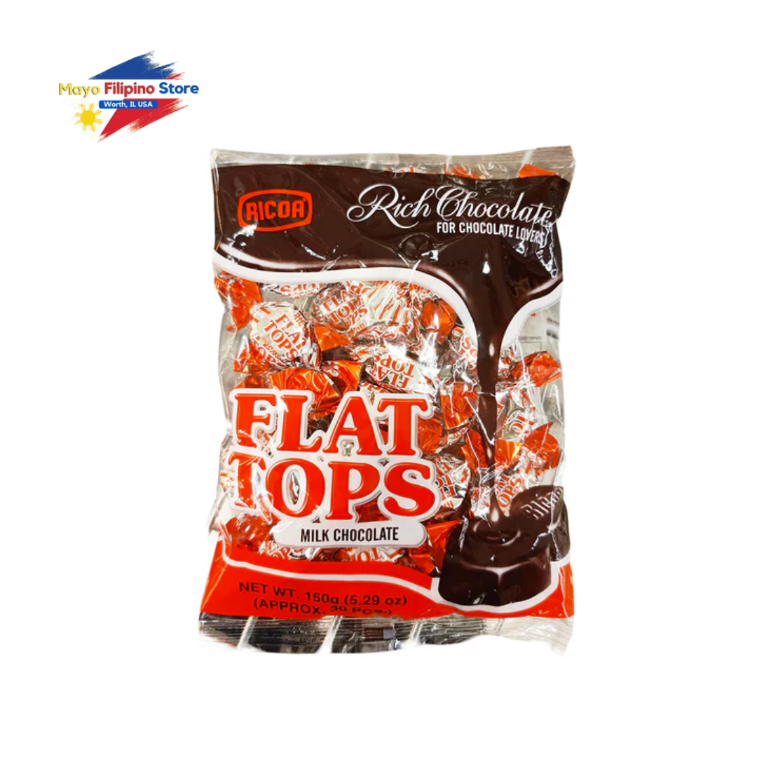 Flat Tops Milk Chocolate 150g