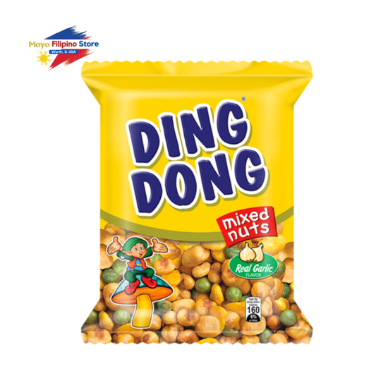 Ding Dong Garlic Mixed Nuts 100g YELLOW