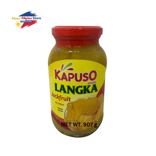 Kapuso Langka (Yellow Jackfruit) in Syrup Big 32oz 907g