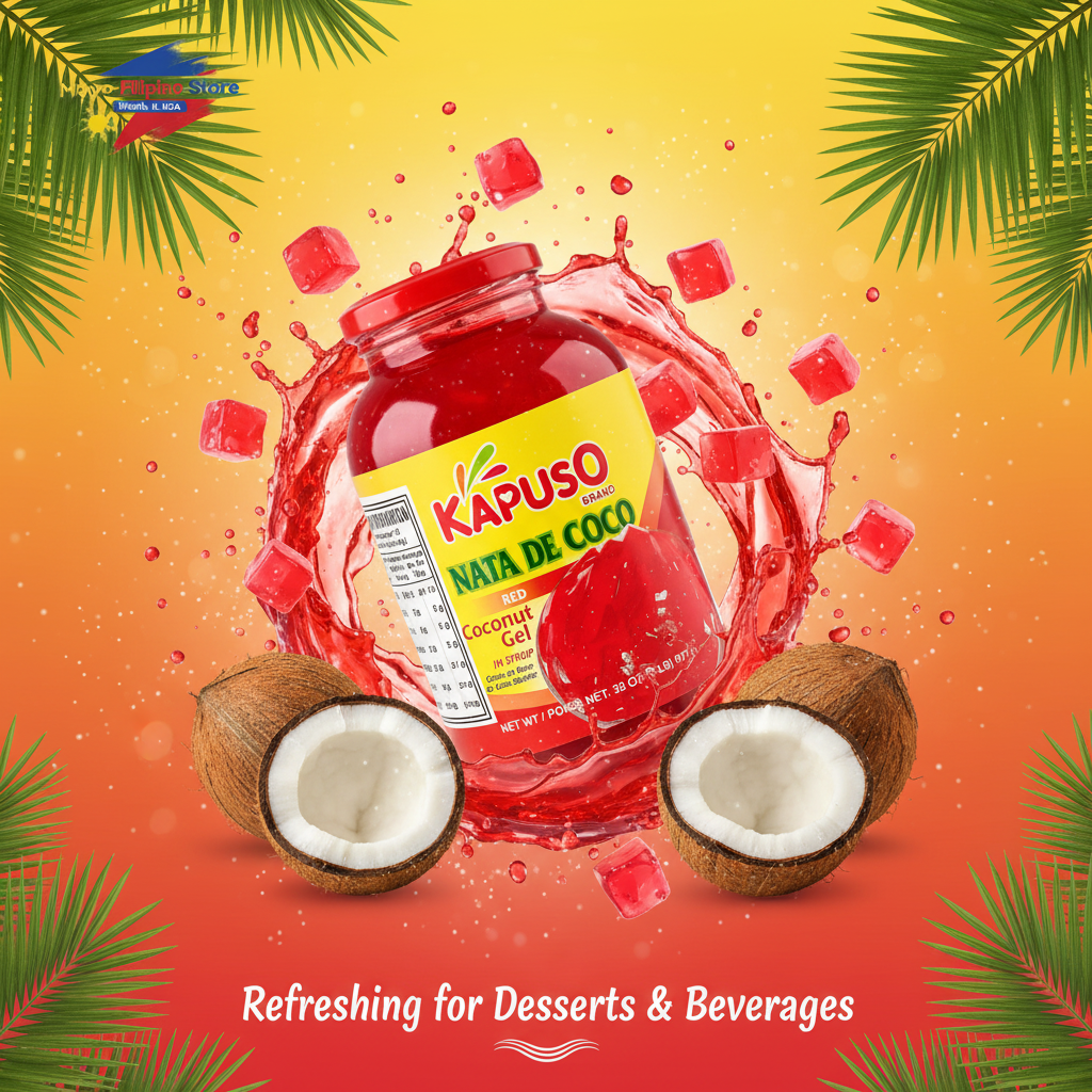 Nata de Coco red coconut
