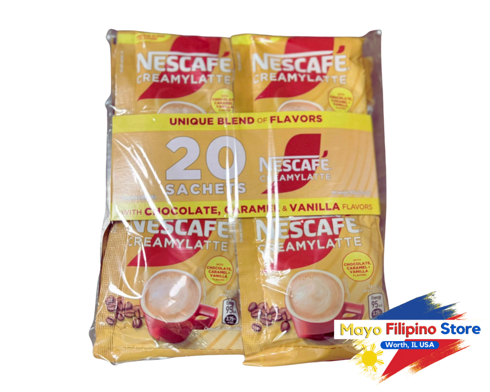 Nescafe Creamy Latte 20 Sachet Complete Coffee Mix 400g