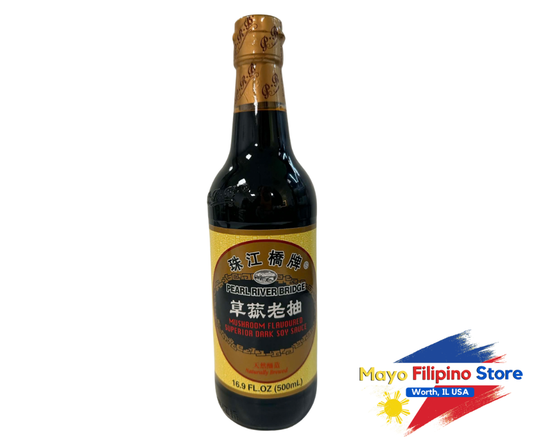 PRB Mushroom Flavored Superior Dark Soy Sauce 500ml