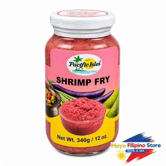 Pacific Isle Bagoong Alamang Original 12oz 340g | Filipino Shrimp Fry