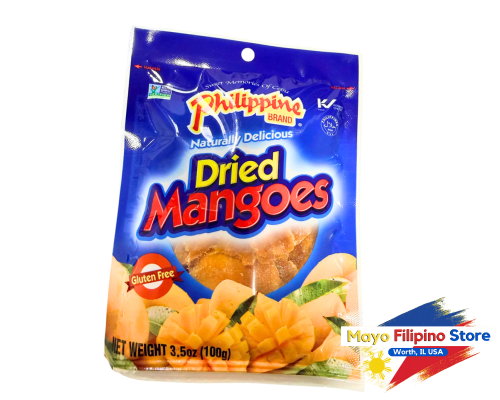 Philippine Brand Dried Mangos Chips 100g