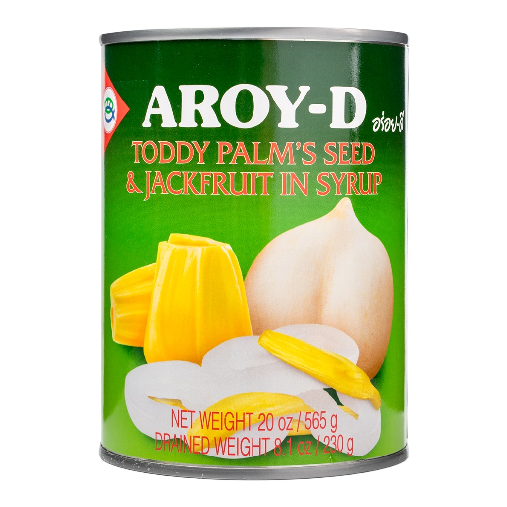 Aroy-D Toddy Palm Seed "Kaong" And Jackfruit 565g
