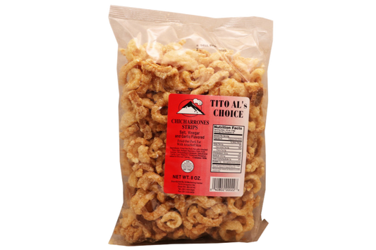 Tito Al's Salt Vinegar Garlic STRIPS RED