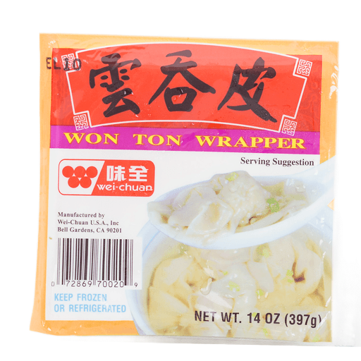 W.C. Won Ton Wrapper 14oz