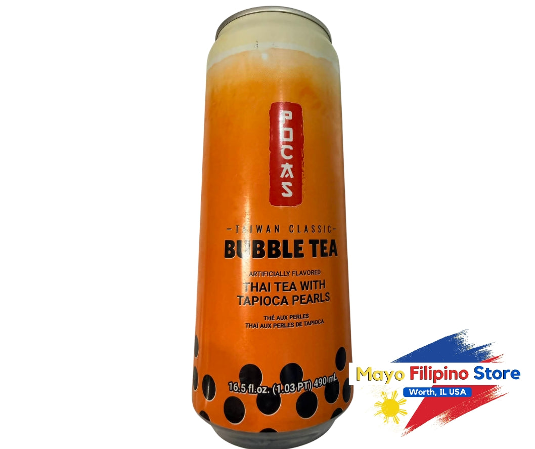 Pocas Bubble Tea Coffee with Tapioca Pearls 490ml