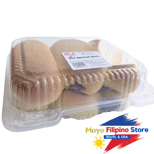 Valerio's Spanish Bread with Ube