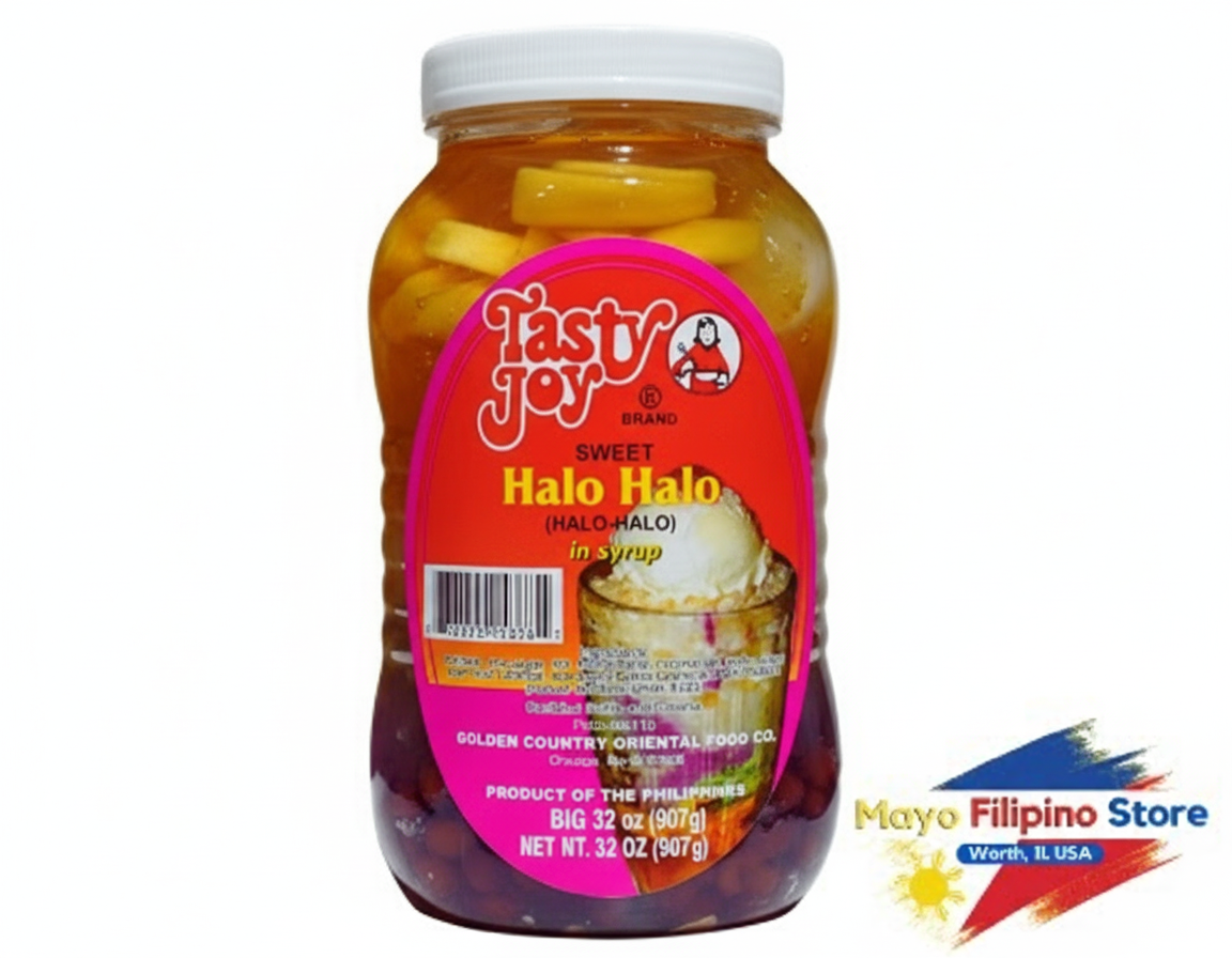 Tasty Joy Halo Halo in Syrup Big 32oz 907g