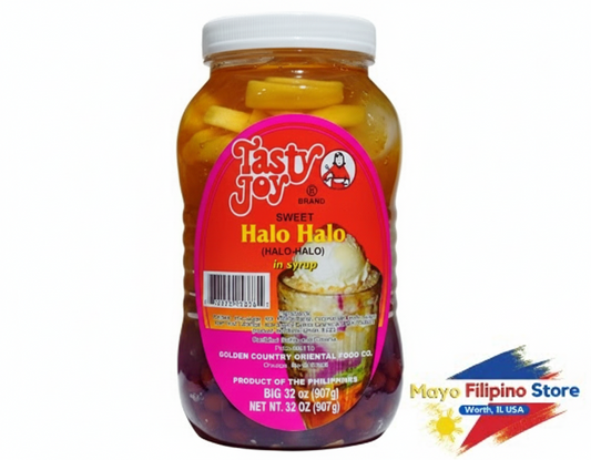 Tasty Joy Halo Halo in Syrup Big 32oz 907g