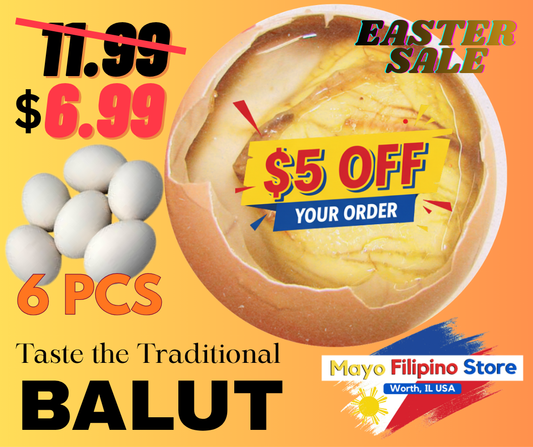 Mulan Balut Fertilized Duck Egg 6pcs