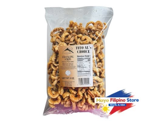 Tito Al's Crackling Strips Adobo Flavor Brown 8oz