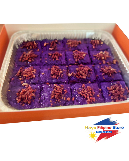 Ube Biko Sweet Filipino Sticky Rice