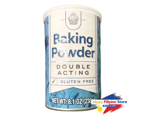 Baking Powder Double Acting Gluten Free 8.1oz  230g
