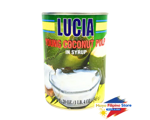 Lucia Young Coconut Pulp In Syrup - 20oz - 565g
