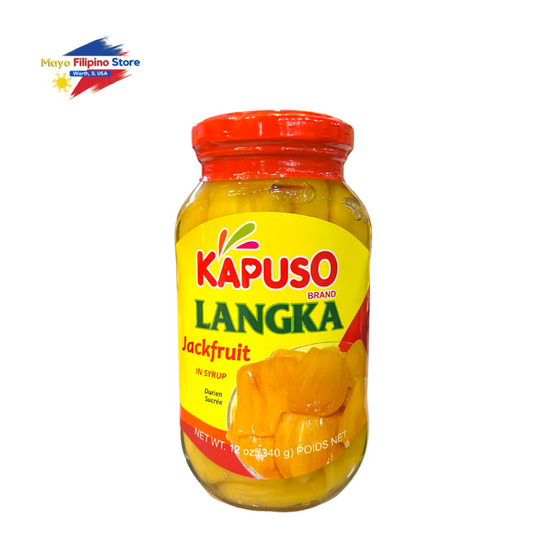 Kapuso Langka (Yellow Jackfruit) in Syrup - 12oz - 340g