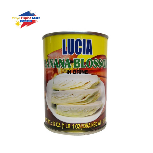 Lucia Banana Blossom in Brine 17oz