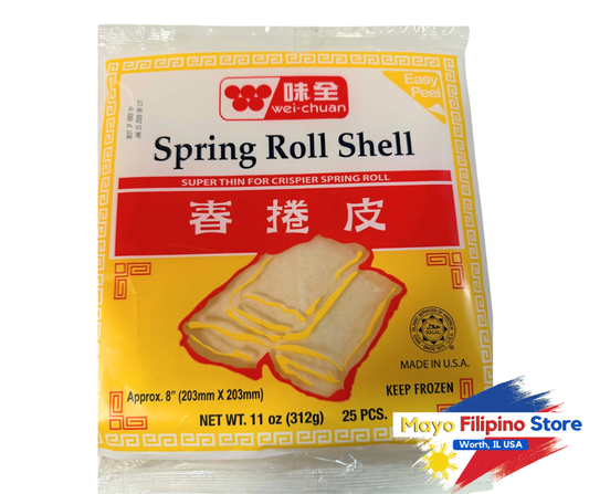 Wei Chuan Spring Roll Shell 25pcs 312g