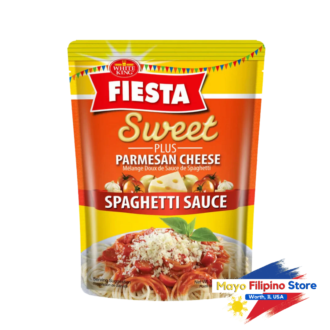 White King Fiesta Sweet with Parmesan Spaghetti Sauce 500g