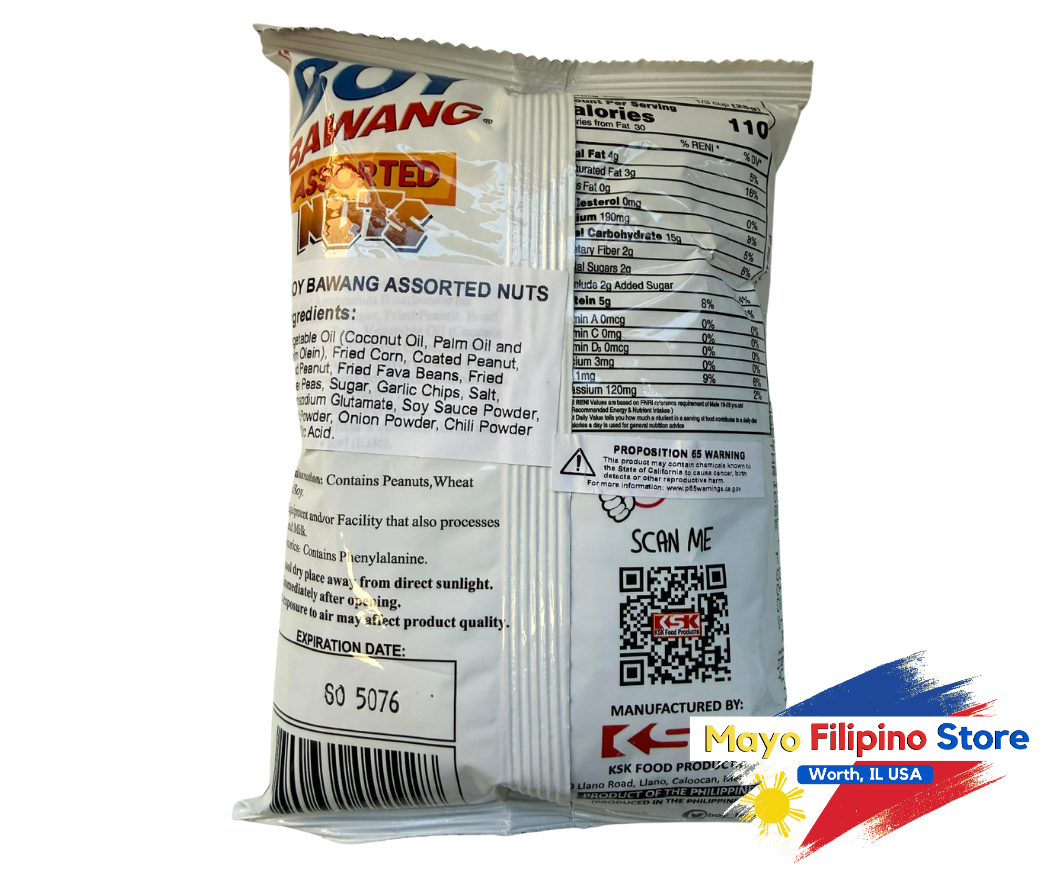Boy Bawang Assorted Nuts 85g