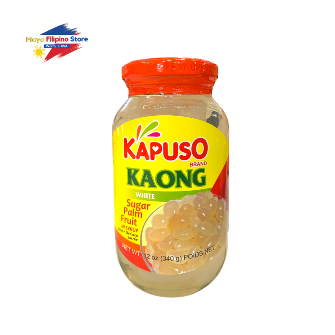 Kapuso brand Kaong white sugar palm fruit