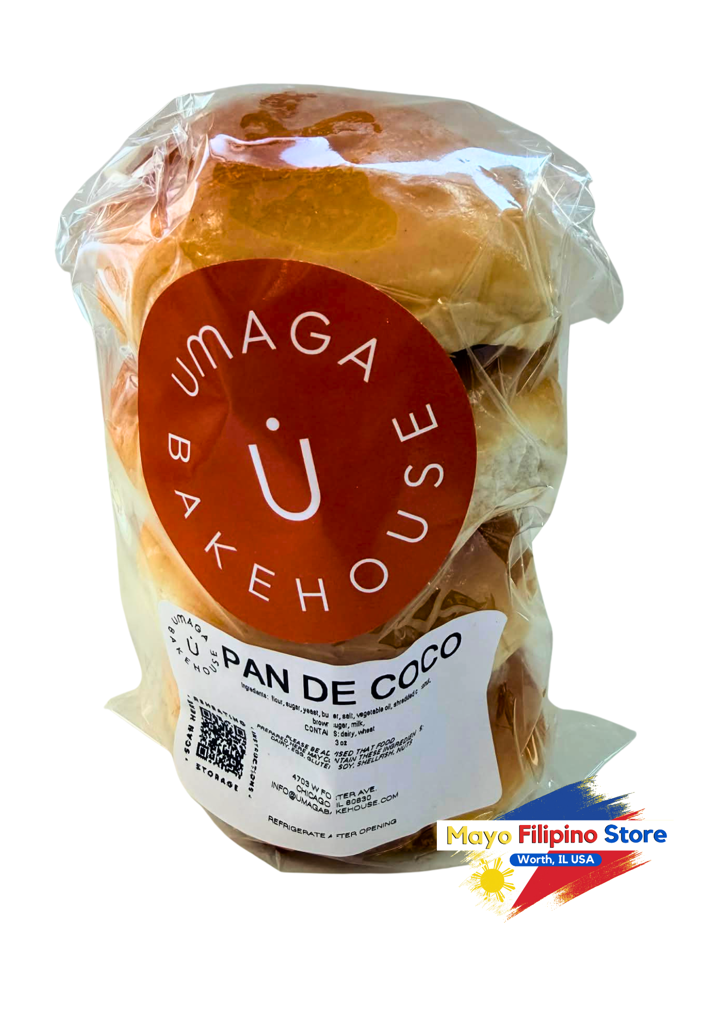 Pan De Coco by Umaga Bakehouse
