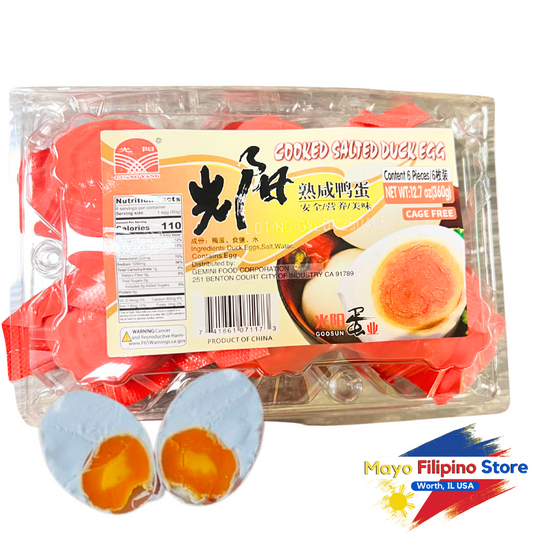 Cooked Salted Duck Eggs 360g
